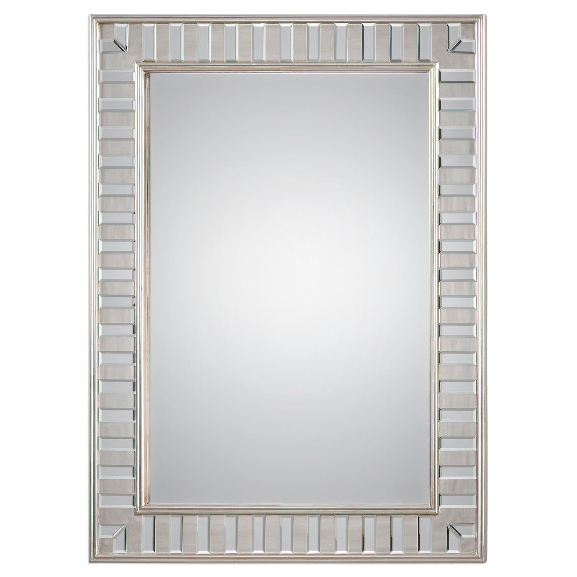 Lanester Silver Leaf Mirror