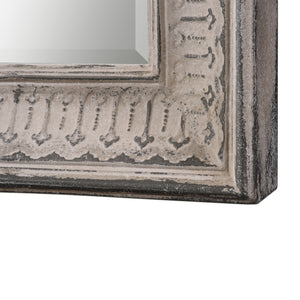 Argenton Aged Gray Arch Mirror