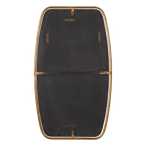 Canillo Antiqued Gold Mirror