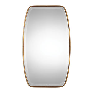 Canillo Antiqued Gold Mirror