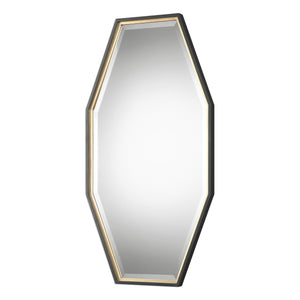 Savion Gold Octagon Mirror