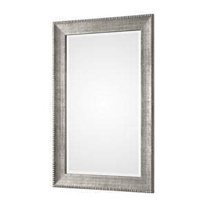 Leiston Metallic Silver Mirror