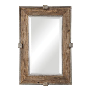 Siringo Weathered Wood Mirror