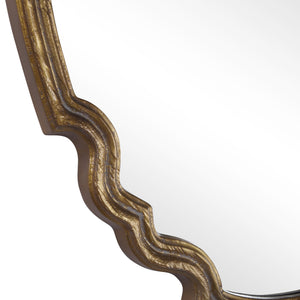 Ariane Gold Oval Mirror