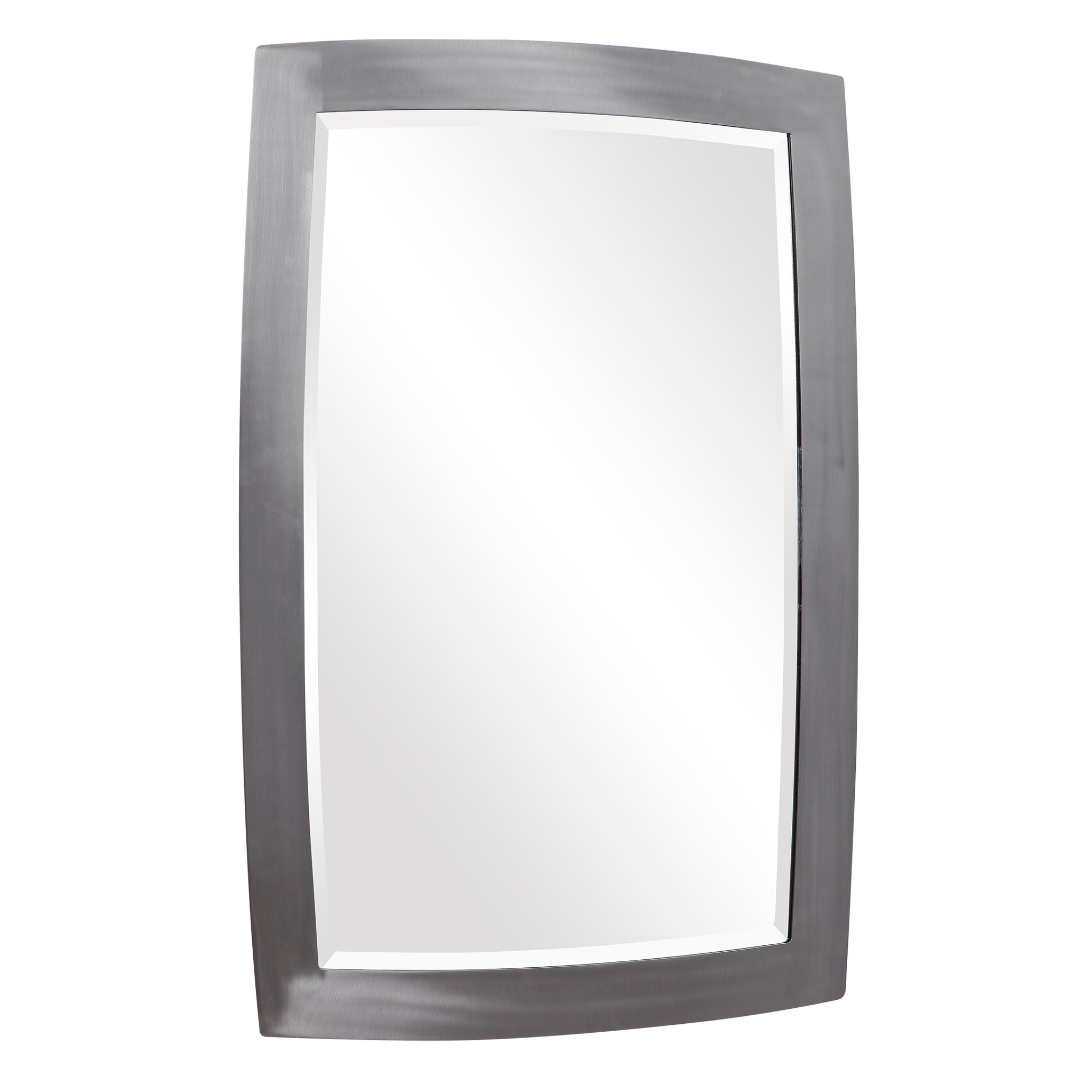 Haskill Brushed Nickel Mirror