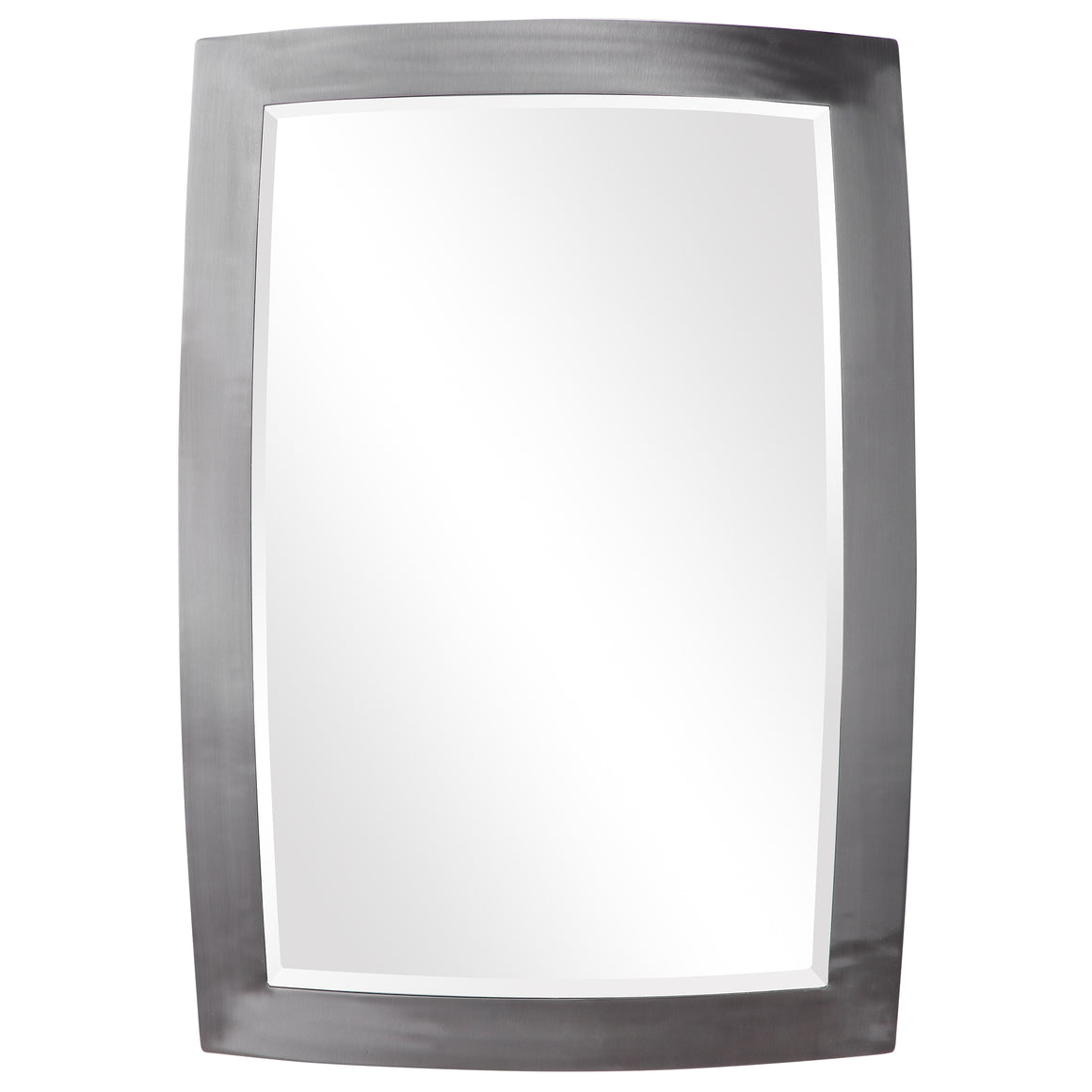 Haskill Brushed Nickel Mirror