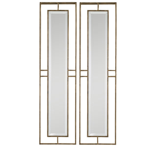 Rutledge Gold Mirrors, S/2