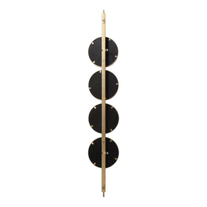 Button Gold Mirror