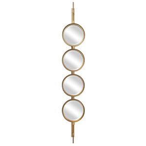 Button Gold Mirror
