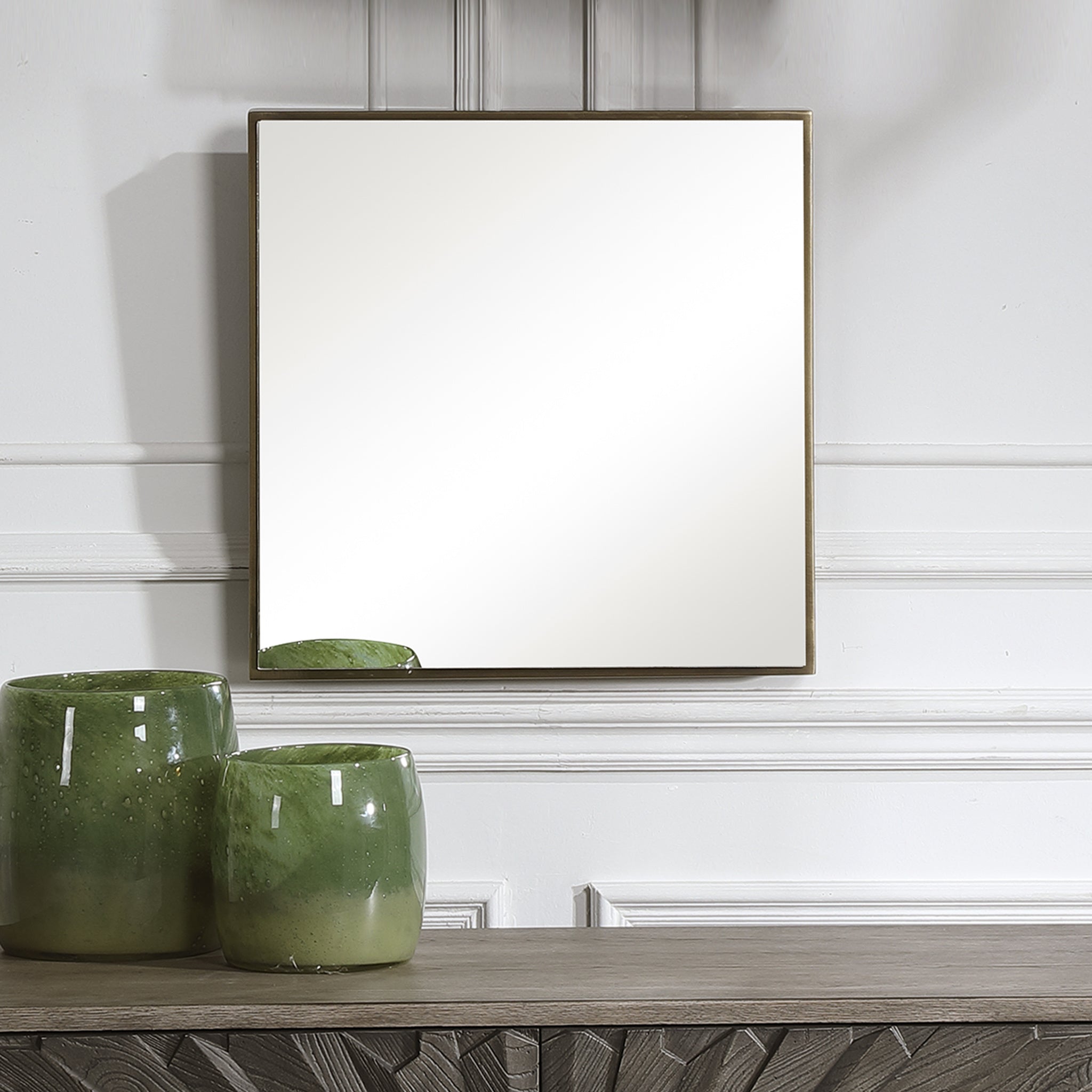 Uttermost Balmoral Modern Square Mirror