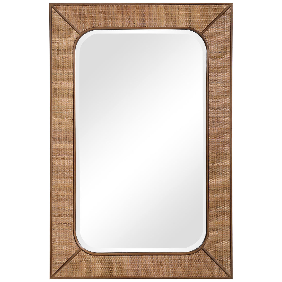 Tahiti Rattan Mirror