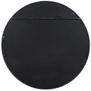 Belham Round Iron Mirror
