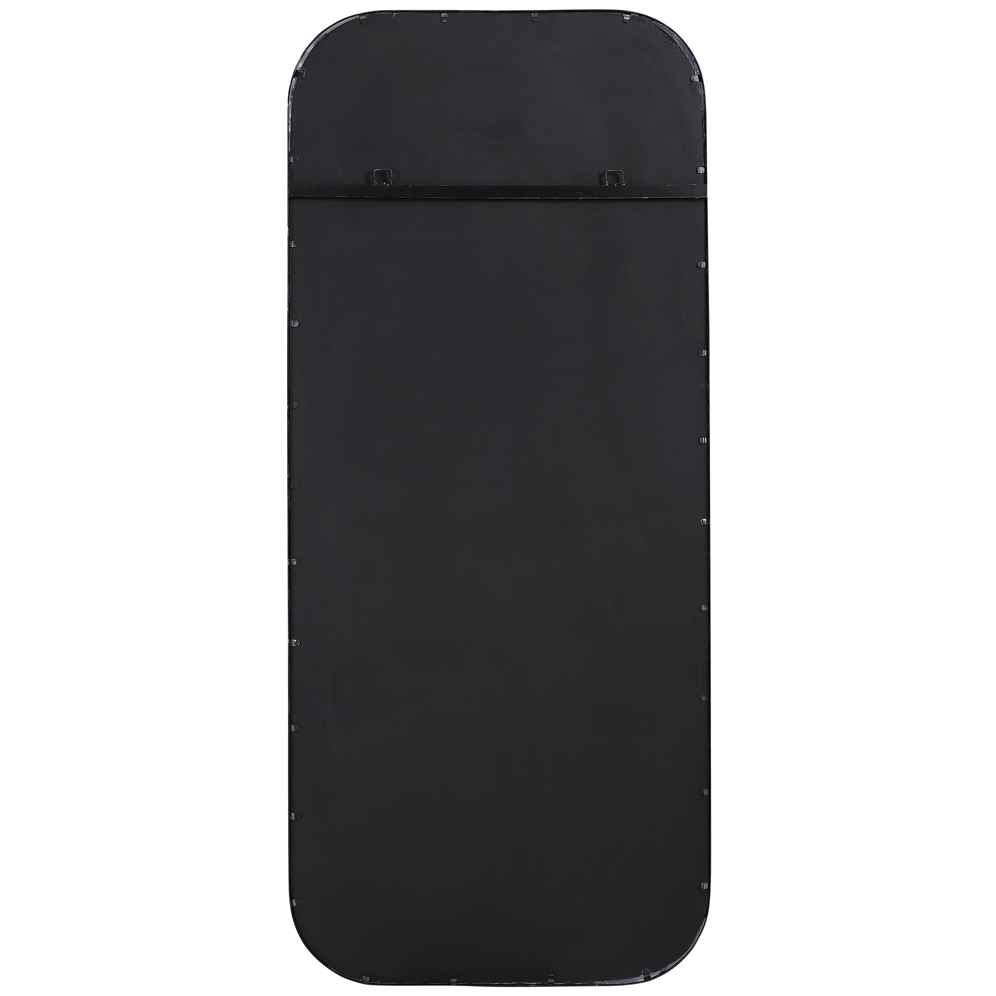 Concord Black Tall Iron Mirror