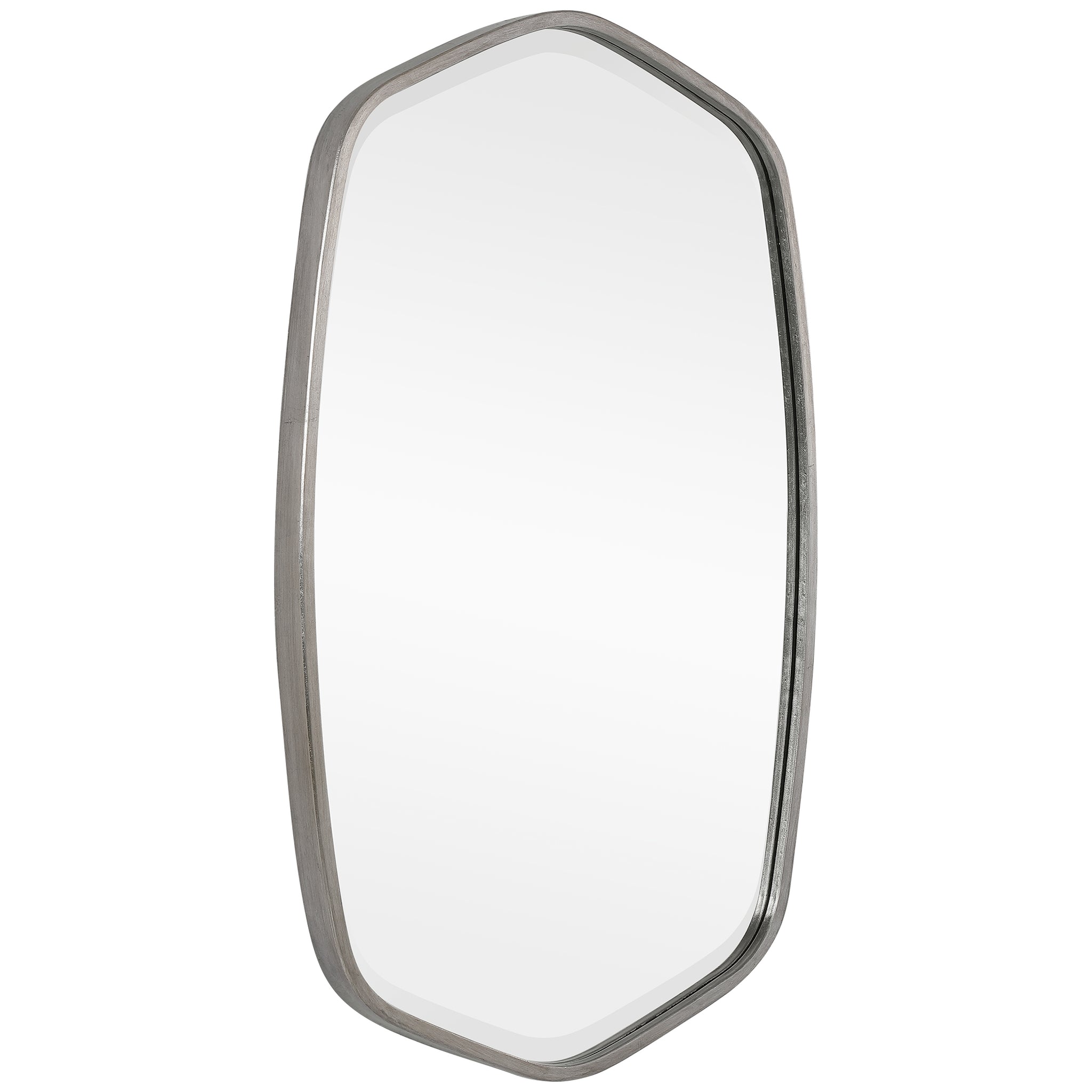 Duronia Brushed Silver Mirror