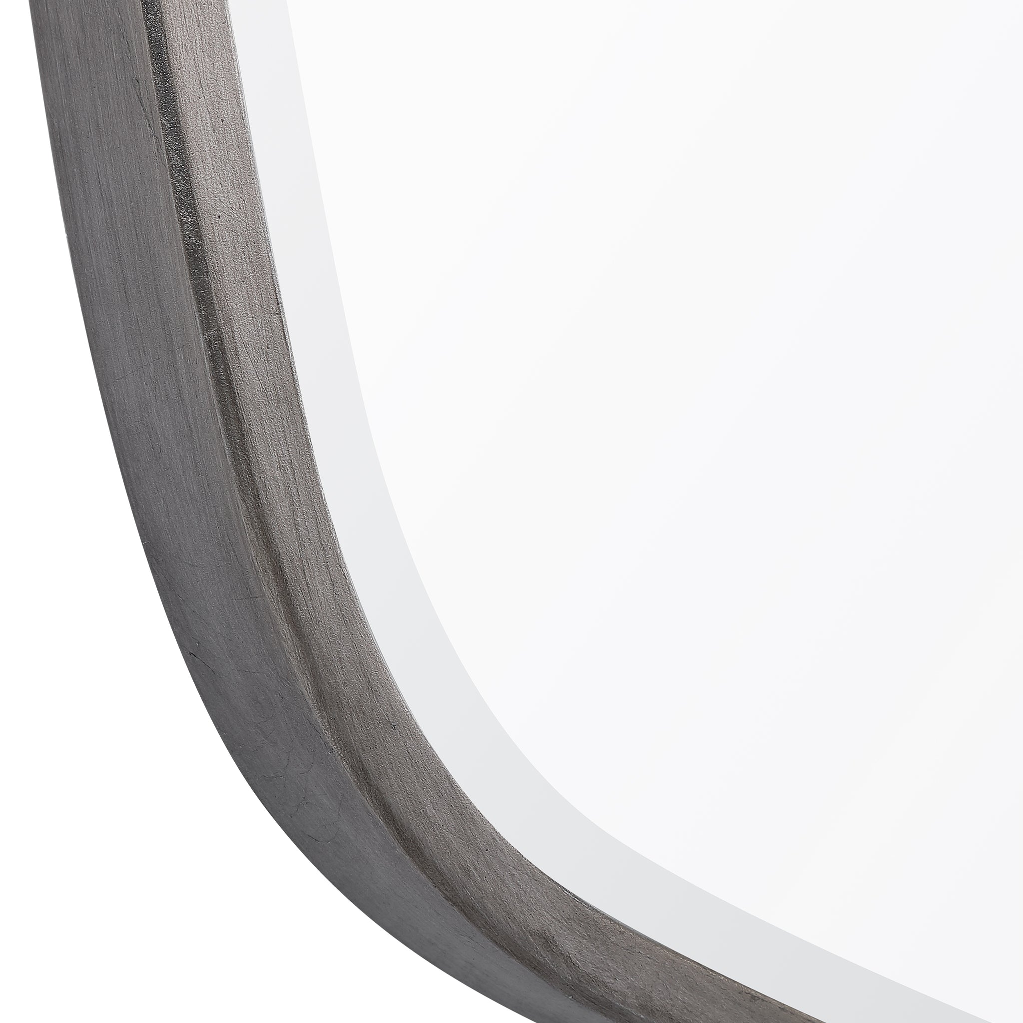 Duronia Brushed Silver Mirror