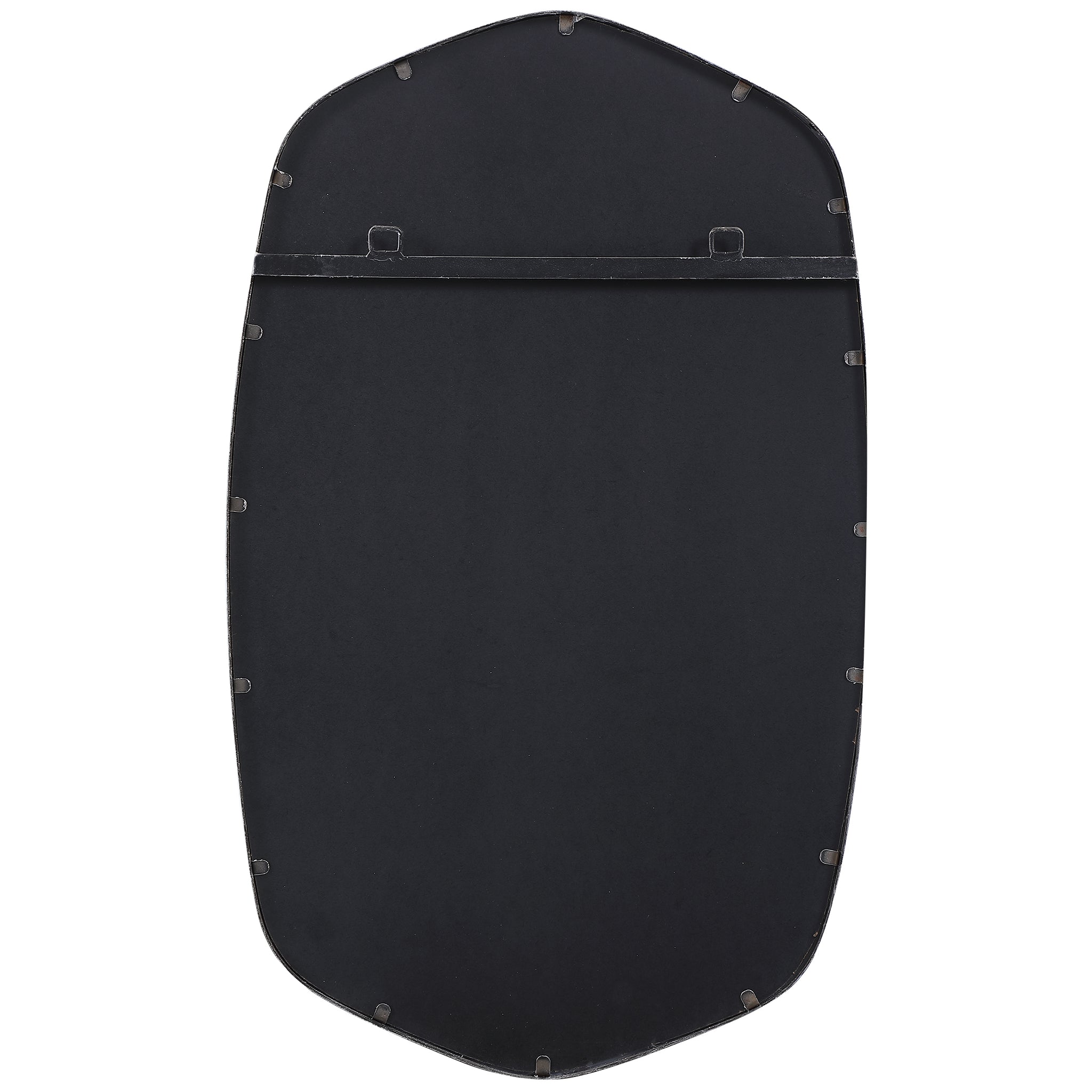 Duronia Brushed Silver Mirror