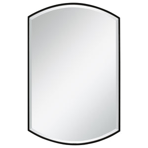 Shield Shaped Iron Mirror