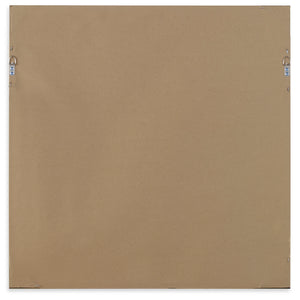 Alexo Silver Square Mirror