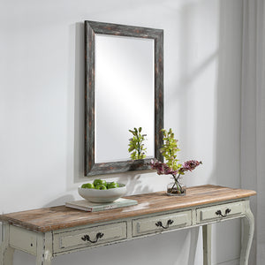 Owenby Rustic Silver & Bronze Mirror