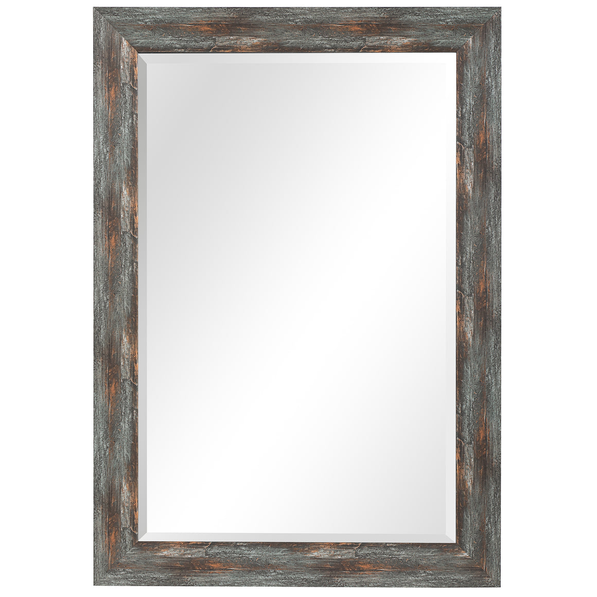 Owenby Rustic Silver & Bronze Mirror