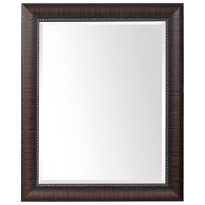 Wythe Burnished Wood Mirror