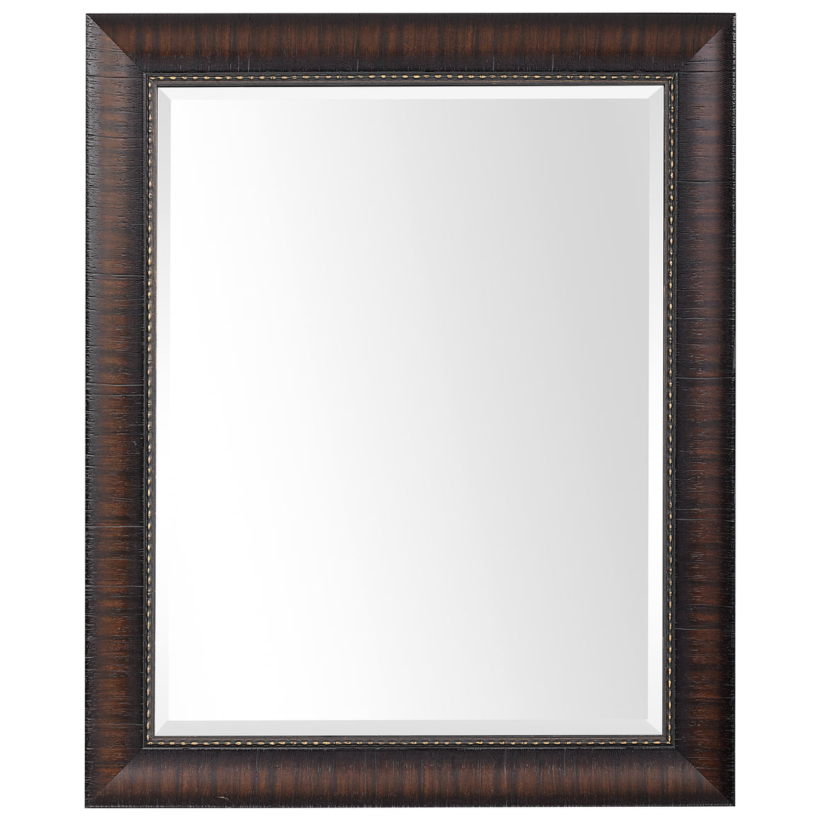 Wythe Burnished Wood Mirror