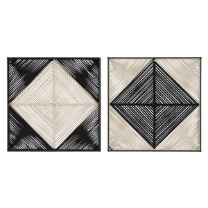 Seeing Double Rope Wall Squares, S/2