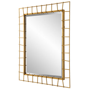 Townsend Antiqued Gold Mirror