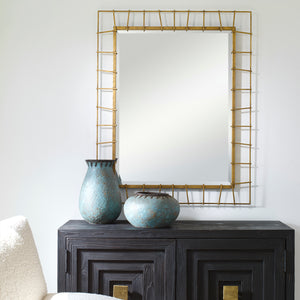 Townsend Antiqued Gold Mirror