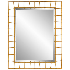 Townsend Antiqued Gold Mirror