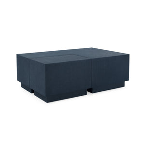 Coffee Table in Blue Steel | Mila Collection | Villa & House