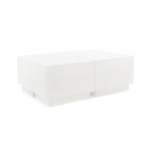 Coffee Table in White | Mila Collection | Villa & House