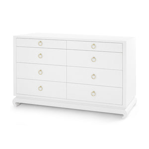 Extra Large 8-Drawer in White | Ming Collection | Villa & House