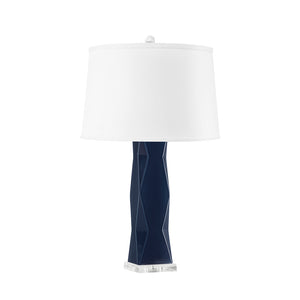 Lamp (Base Only) in Navy Blue | Molino Collection | Villa & House