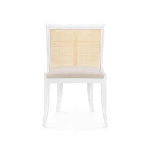 Armchair in White Lacquer | Monaco Collection | Villa & House