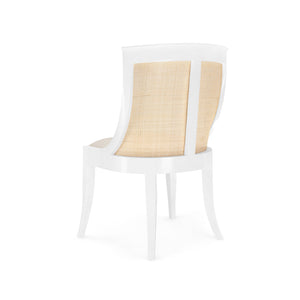 Armchair in White Lacquer | Monaco Collection | Villa & House