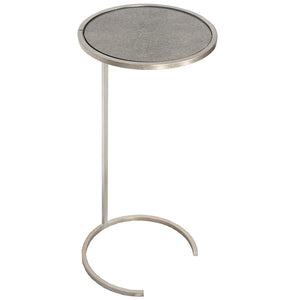 Worlds Away Monaco Antique Mirror Cigar Table – Silver Leaf