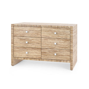 Papyrus Extra Large 6-Drawer in Natural | Morgan Collection | Villa & House