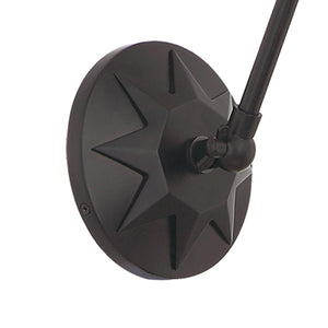 Morgan 1 Light Matte Black Wall Mount
