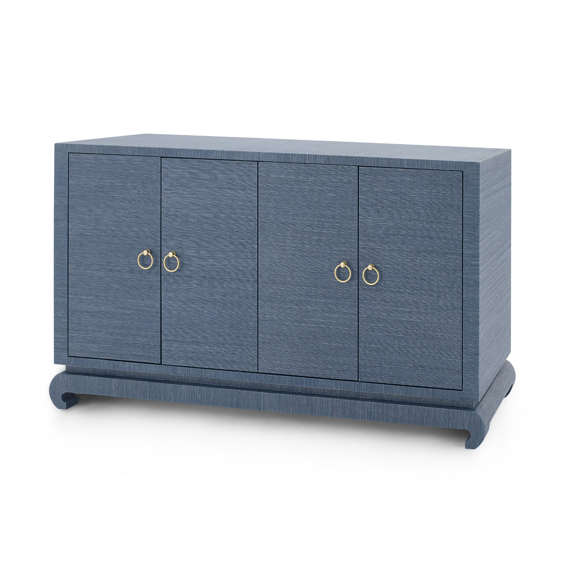 4-Door Cabinet in Navy Blue | Meredith Collection | Villa & House