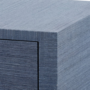 Extra Large 4-Door Cabinet in Navy Blue | Meredith
