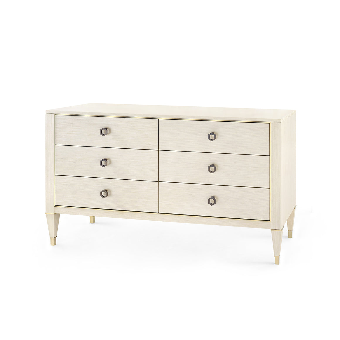 Extra Large 6-Drawer in Blanched Oak | Morris Collection | Villa & House