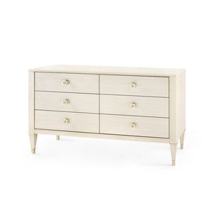 Extra Large 6-Drawer in Blanched Oak | Morris Collection | Villa & House