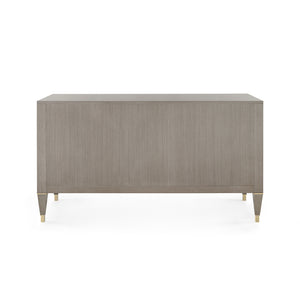 Extra Large 6-Drawer in Taupe Gray | Morris Collection | Villa & House