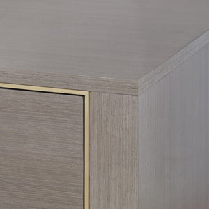 Extra Large 6-Drawer in Taupe Gray | Morris Collection | Villa & House