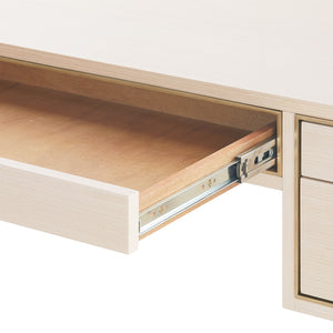 Desk in Blanched Oak | Morris Collection | Villa & House