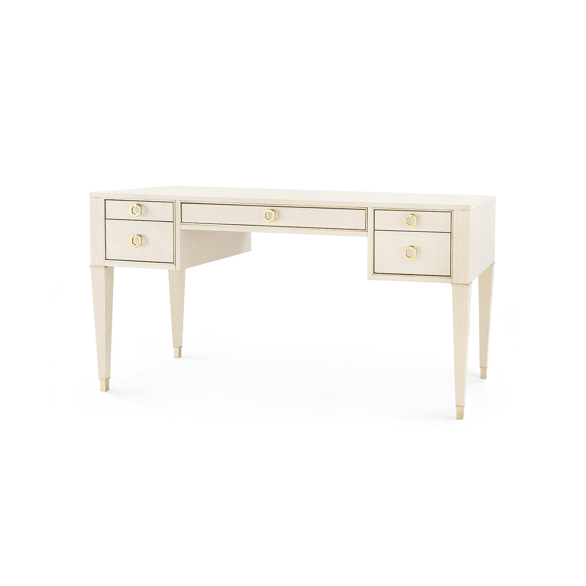 Desk in Blanched Oak | Morris Collection | Villa & House