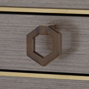 Desk in Taupe Gray | Morris Collection | Villa & House
