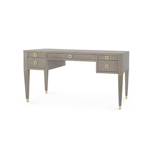 Desk in Taupe Gray | Morris Collection | Villa & House