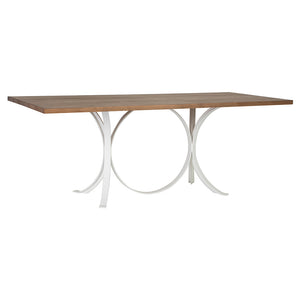 Manhattan Modern Rectangle Dining Table – Available in 2 Sizes